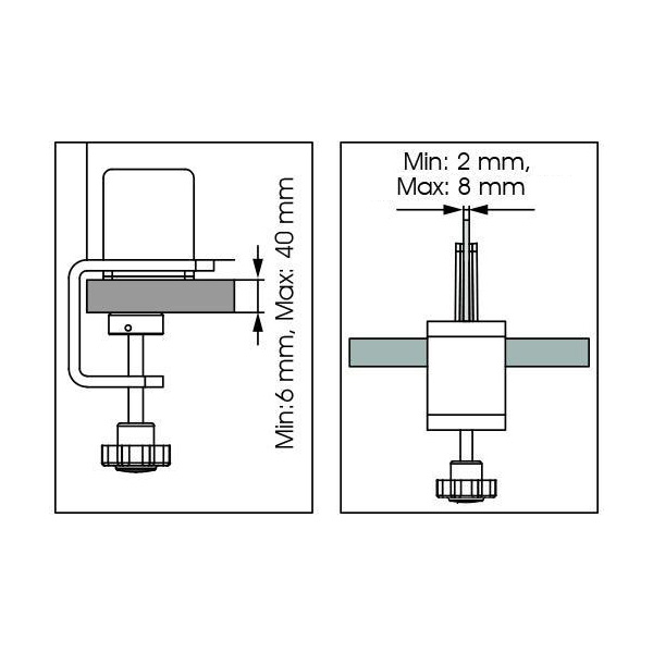 Pince étau fixation panneau - Accueil