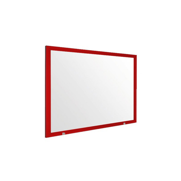 VITRINE Visual-Displays Etanche 18 Feuilles ROUGE