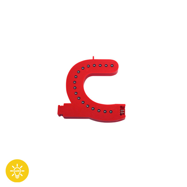 Lettre Lumineuse " LED " assemblable  " C "