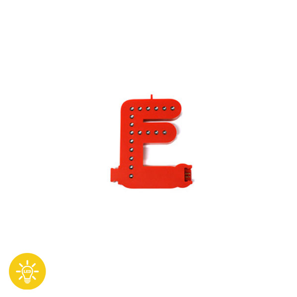Lettre Lumineuse " LED " assemblable  " E "