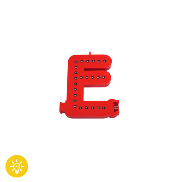 Lettre Lumineuse " LED " assemblable  " F "
