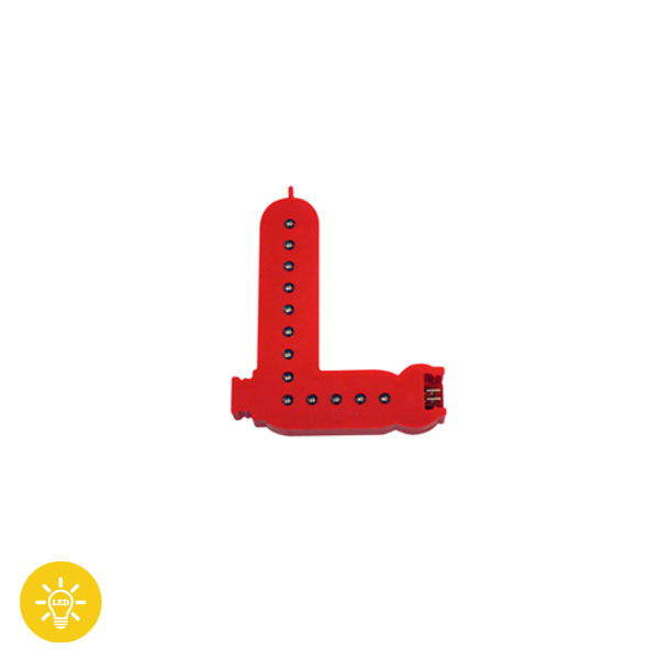 Lettre Lumineuse " LED " assemblable  " L "