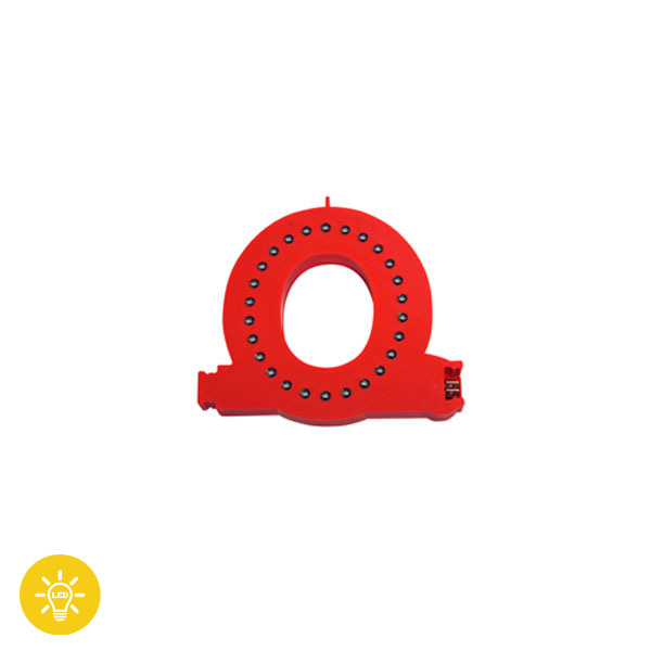 Lettre Lumineuse " LED " assemblable  " O "