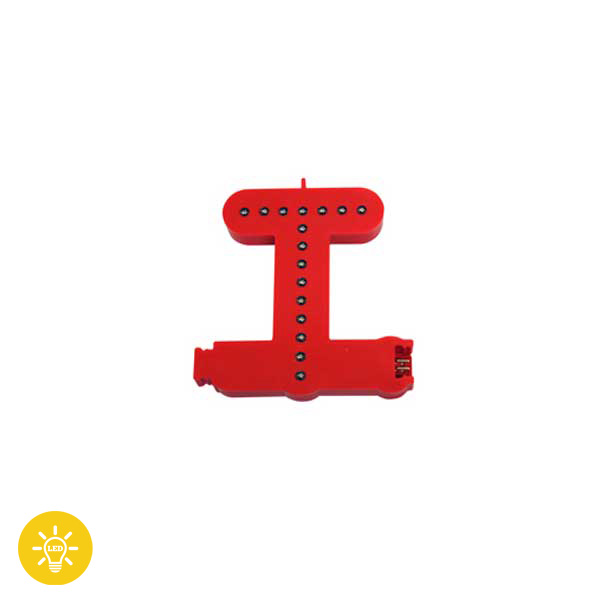 Lettre Lumineuse " LED " assemblable  " T "