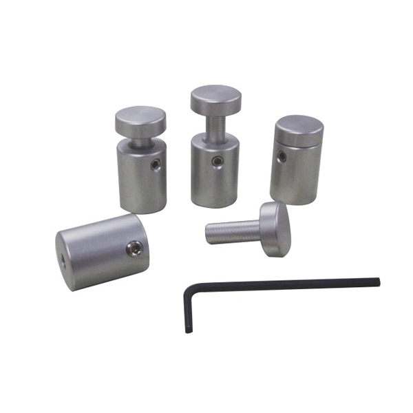 Jeu 4 Entretoises Verroull Alu anodisé 20 x 15 mm