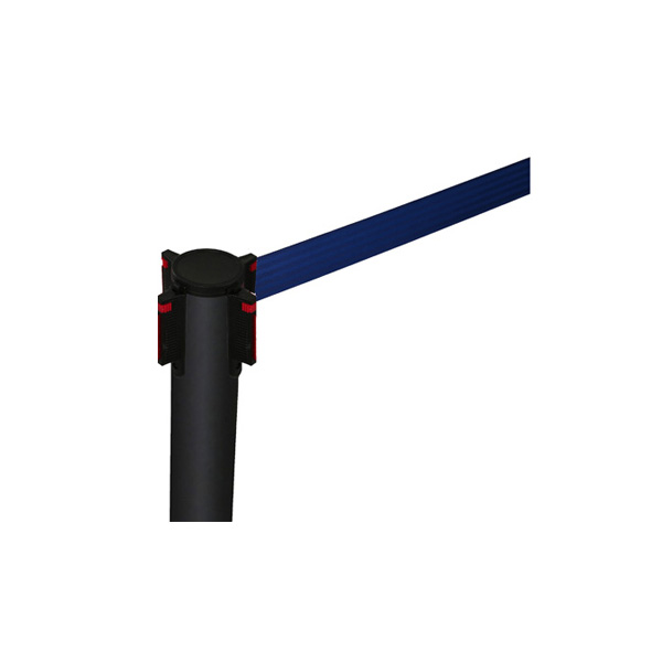 Poteau Guidage NOIR Sangle BLEU Budget