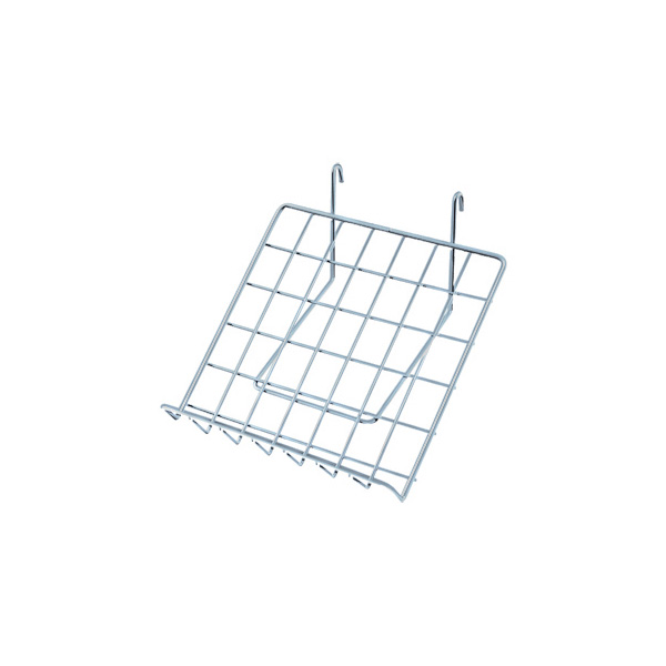 ETAGERE INCLINEE FIL BLANC 36x36 cm
