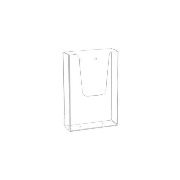 Porte Brochure  Mural  Classique 1 case 1/3A4 (L.10.6cm)