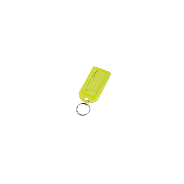 Sachet 25 PORTE-CLES Quickto JAUNES