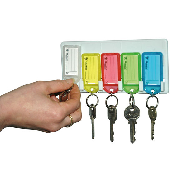 Blister 2 Rateliers 5 Porte-Clés Quickto Assortis