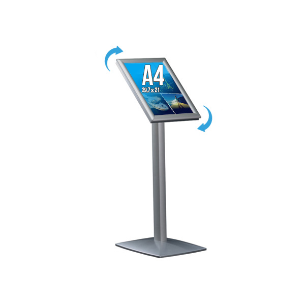 Porte-Message  Design Metallic  Modulable A4 télescopique