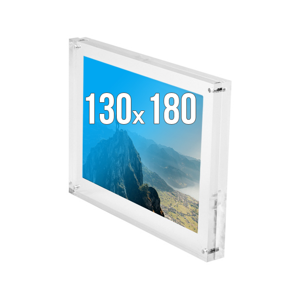 Cadres Photo - Visuel 130x180 mm 2 plaques 10 + 4 aimants