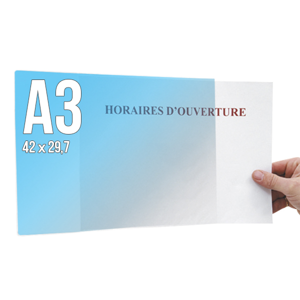 LOT de 10 Poches  Adhésives A3 (305x430mm)