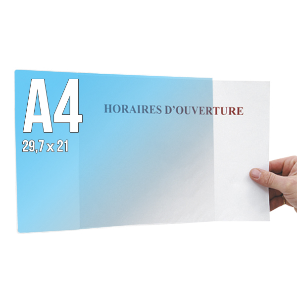 LOT de 10 Poches Adhésives A4 (213x300mm)