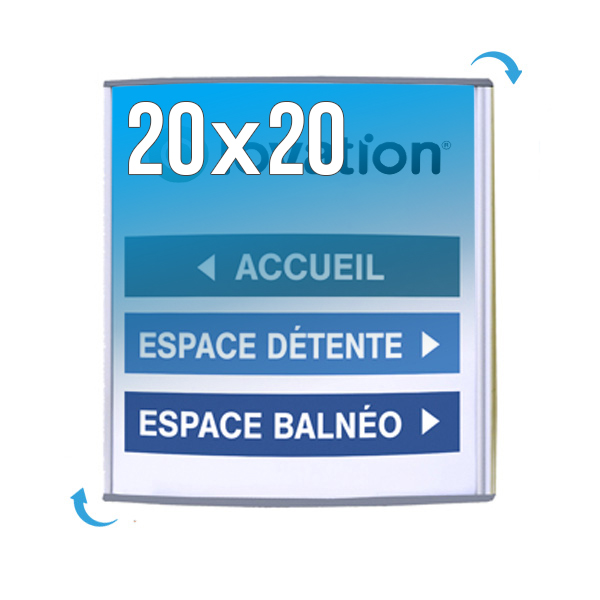 Plaque Signalétique Alu-Sign 200 x 200 mm