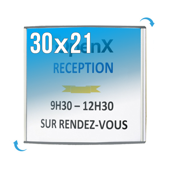 Plaque de protection bas de porte en Aluminium, fixation Vis, Dimensions  750 x 150mm ( Prix pour 1 )