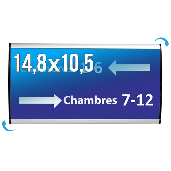 Plaque Signa Budget Alu-Sign 148 x 105 mm
