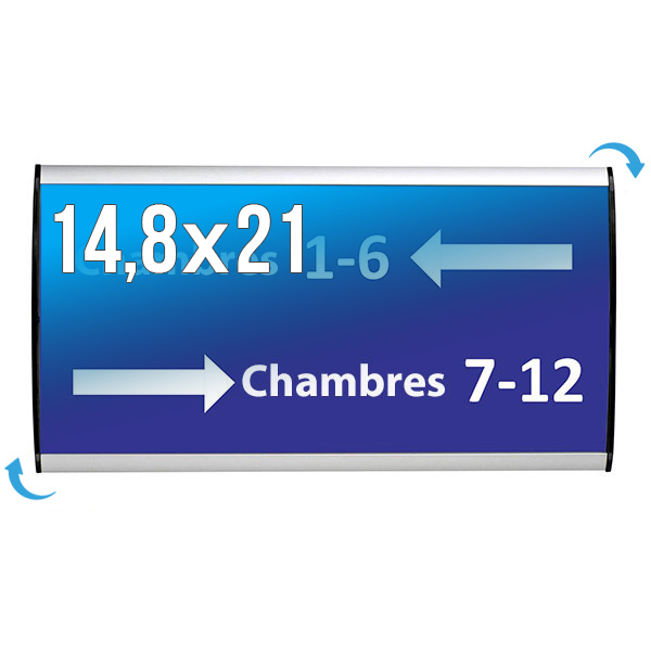 Plaque Signa Budget Alu-Sign 148 x 210 mm