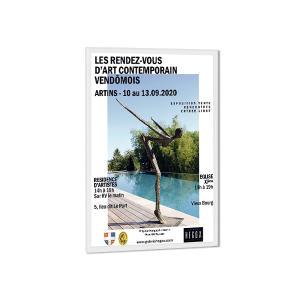 Cadre  DECO 60x80 cm Couleur BLANC
