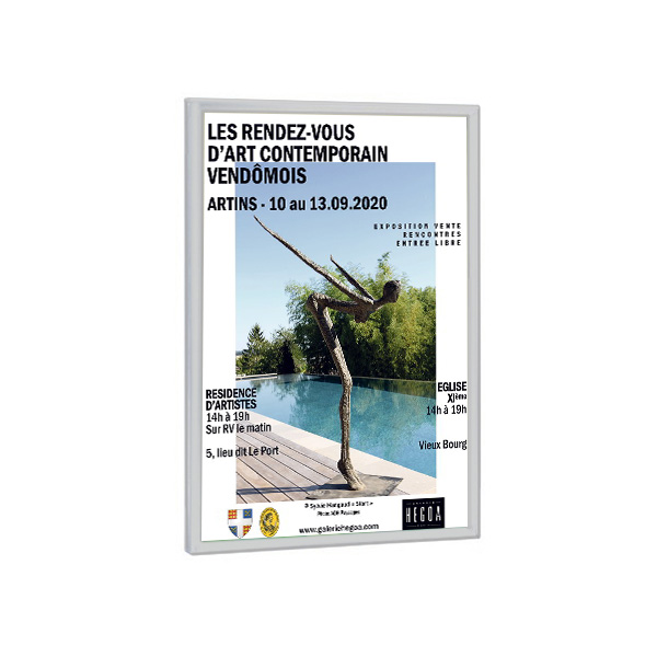 Cadre  DECO 60x80 cm Couleur CHROMé