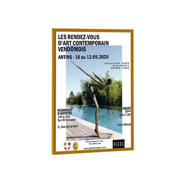 Cadre  DECO 60x80 cm Couleur DORé