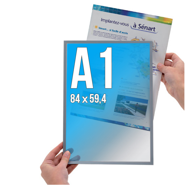 Porte-Affiche Quickto  A1 (840x594 mm) Magnétique 
