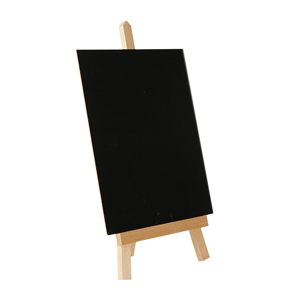 Mini Chevalet de table/comptoir pliant + Ardoise A4