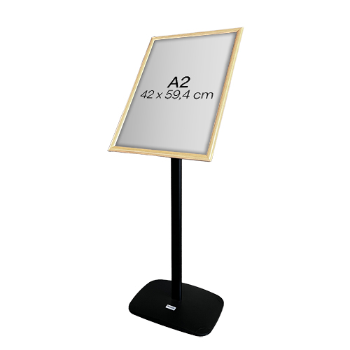 Porte-Message/Menu Clic-Clac Bois A2 Portrait/Paysage pied Noir